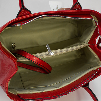 Красные женские кожаные сумки  - фото 64