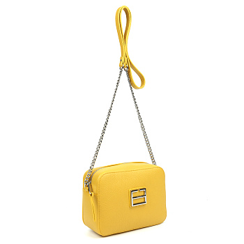 Желтые женские сумки через плечо  - фото 28