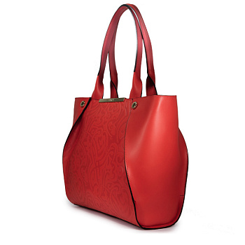 Красные женские кожаные сумки  - фото 111