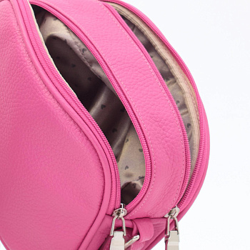 Розовые кожаные женские сумки недорого  - фото 42