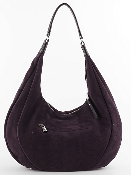 Фиолетовые женские кожаные сумки  - фото 42