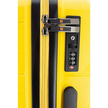 Жёлтые чемоданы для ручной клади  - фото 23