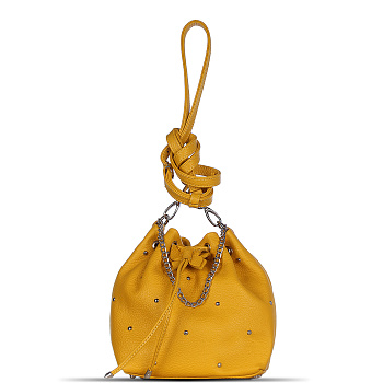 Жёлтые женские сумки недорого  - фото 9