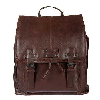 Мужские рюкзаки коричневого цвета  - фото 15