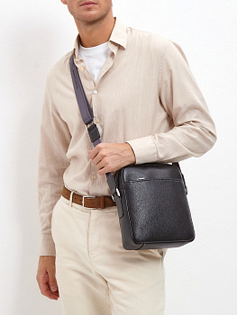 Мужские кожаные деловые сумки  - фото 109