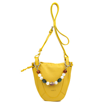Желтые женские сумки через плечо  - фото 17