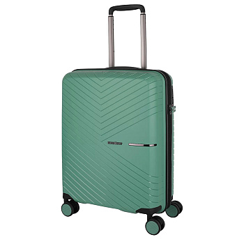 Зелёные пластиковые чемоданы  - фото 78