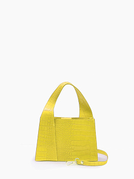 Желтые женские сумки через плечо  - фото 9