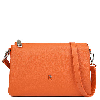 Оранжевые женские сумки через плечо  - фото 6