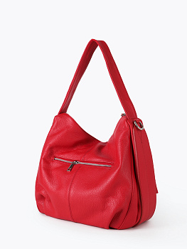 Красные женские сумки-мешки  - фото 3