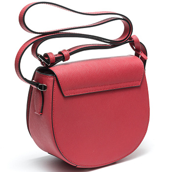 Красные кожаные женские сумки недорого  - фото 24