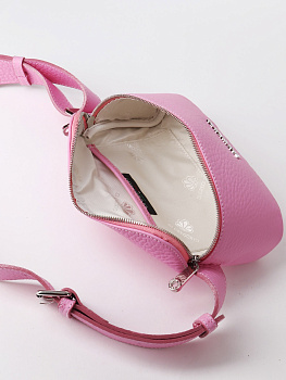 Женские сумки на пояс розового цвета  - фото 24