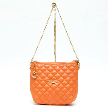 Оранжевые кожаные женские сумки недорого  - фото 5