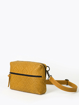 Женские сумки на пояс желтого цвета  - фото 14