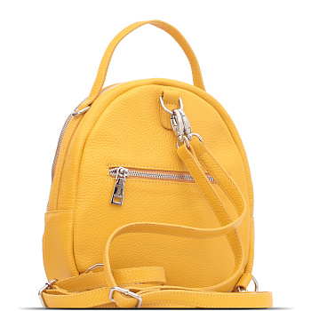 Жёлтые кожаные женские сумки недорого  - фото 19