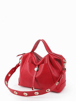 Красные женские сумки-мешки  - фото 33