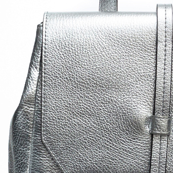 Женские рюкзаки серебристого цвета  - фото 11