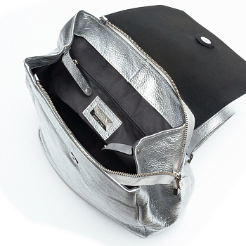 Женские рюкзаки серебристого цвета  - фото 10