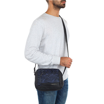 Недорогие мужские кожаные сумки через плечо  - фото 166