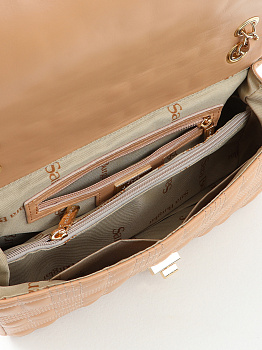 Коричневые женские сумки через плечо  - фото 103
