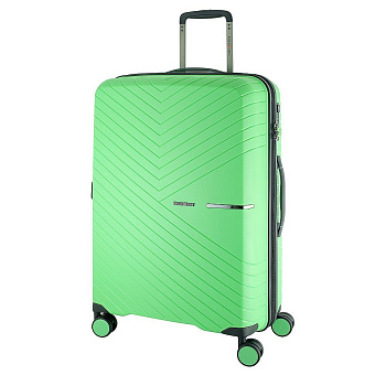 Зелёные пластиковые чемоданы  - фото 96