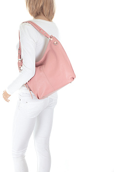 Розовые кожаные женские сумки недорого  - фото 101