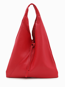 Красные женские сумки-мешки  - фото 16