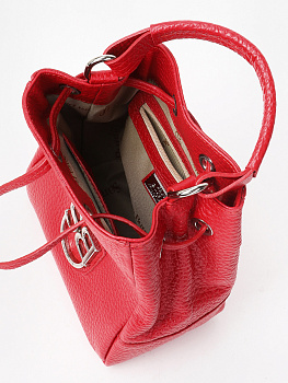 Красные женские сумки-мешки  - фото 50