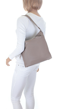 Недорогие кожаные коричневые женские сумки  - фото 77