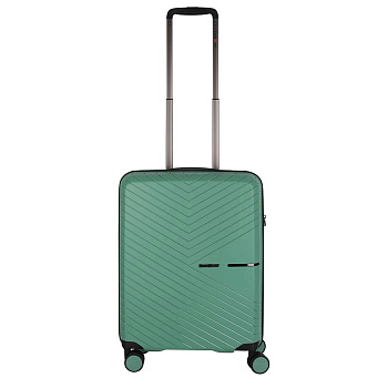 Зелёные пластиковые чемоданы  - фото 79