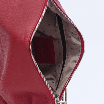 Красные кожаные женские сумки недорого  - фото 66