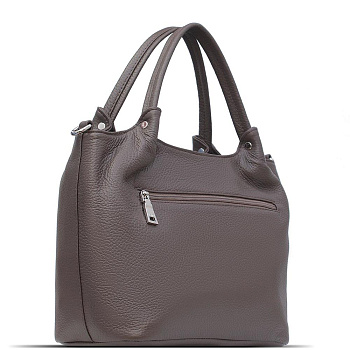 Недорогие кожаные коричневые женские сумки  - фото 26