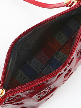 Бордовые женские сумки через плечо  - фото 86