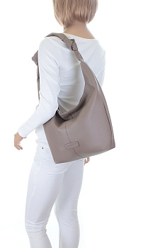 Недорогие кожаные коричневые женские сумки  - фото 69