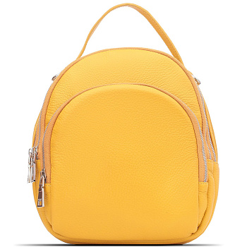 Жёлтые кожаные женские сумки недорого  - фото 17