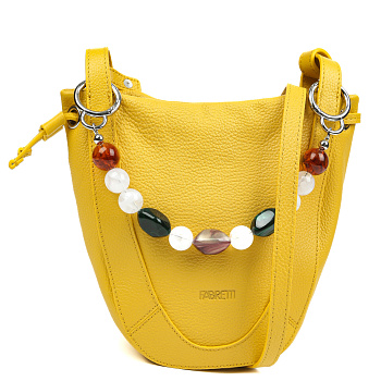 Желтые женские сумки через плечо  - фото 16