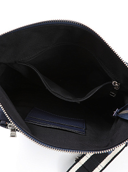 Синие женские сумки-мешки  - фото 22