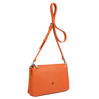 Оранжевые женские сумки через плечо  - фото 8