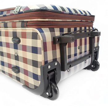 Бежевые чемоданы для ручной клади  - фото 22