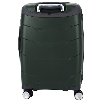 Зелёные пластиковые чемоданы  - фото 43