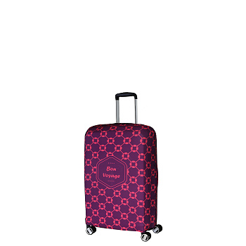 Фиолетовые чехлы для чемоданов  - фото 6