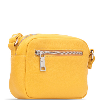 Жёлтые кожаные женские сумки недорого  - фото 23