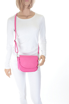 Розовые кожаные женские сумки недорого  - фото 36
