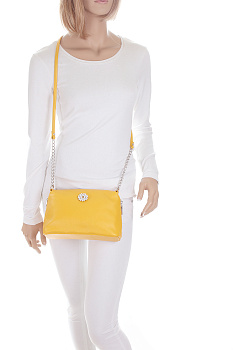 Жёлтые женские сумки недорого  - фото 40