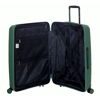 Зелёные пластиковые чемоданы  - фото 124