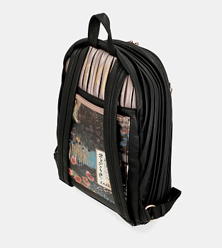 Женские рюкзаки черного цвета  - фото 5