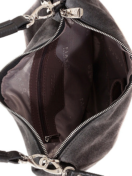 Серые кожаные женские сумки недорого  - фото 4
