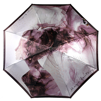 Зонты женские Коричневые  - фото 44