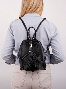 Женские рюкзаки черного цвета  - фото 131