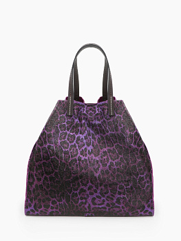Фиолетовые женские сумки-мешки  - фото 1